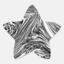 Electronic Foil Star Stickers
