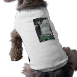 Electronic interior of a laser printer pet shirt