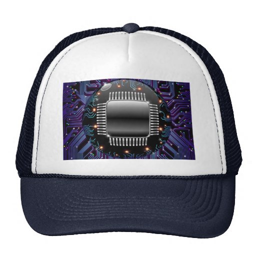 Electronic Motherboard Circuit Hat Zazzle
