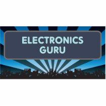 Electronics Guru Marquee photo sculptures by itsallhot Electronics Guru Marquee photo sculptures