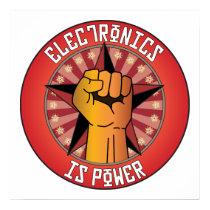 Electronics Is Power posters