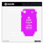 [Crown] keep calm and love messi  Electronics Skins Samsung Galaxy S Decal