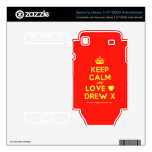 [Crown] keep calm and love [Love heart] drew x  Electronics Skins Samsung Galaxy S Decal