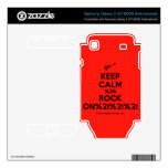 [Electric guitar] keep calm %26 rock on%21%21%21  Electronics Skins Samsung Galaxy S Decal