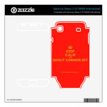 [Crown] keep calm and shout konnor bff  Electronics Skins Samsung Galaxy S Decal