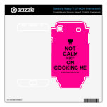 [Chef hat] not calm keep on cooking me  Electronics Skins Samsung Galaxy S Decal