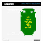 [Dancing crown] keep young and feel alive  Electronics Skins Samsung Galaxy S Decal