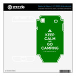 [Tent] keep calm and go camping  Electronics Skins Samsung Galaxy S Decal