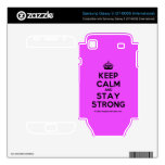 [Crown] keep calm and stay strong  Electronics Skins Samsung Galaxy S Decal