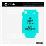 [Crown] keep calm and eat cookies  Electronics Skins Samsung Galaxy S Decal