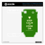 [Chef hat] keep calm and cook on  Electronics Skins Samsung Galaxy S Decal