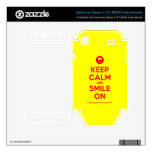 [Smile] keep calm and smile on  Electronics Skins Samsung Galaxy S Decal