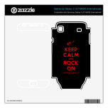 [Electric guitar] keep calm and rock on  Electronics Skins Samsung Galaxy S Decal