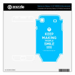 [Smile] keep making people smile !!!!!  Electronics Skins Samsung Galaxy S Decal