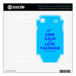[Electric guitar] keep calm and love vaughan  Electronics Skins Samsung Galaxy S Decal