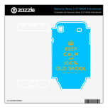 [Crown] keep calm am 100% old skool  Electronics Skins Samsung Galaxy S Decal