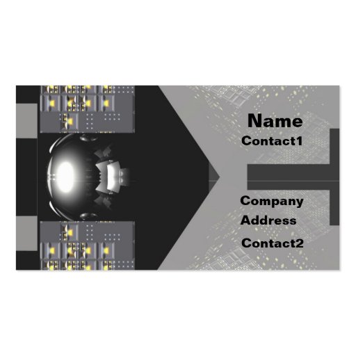 ElectroTech - Business Business Card Templates (front side)