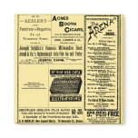 Electrotyping &amp; Cigars Newspaper Advertisement Refrigerator Magnets