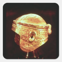 Electrum Helmet of King Mes-Kalem-Dug Sticker