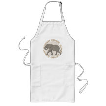 Elefante clásico delantales