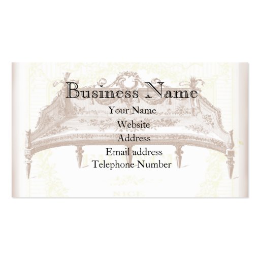 élégance 2 business card (back side)