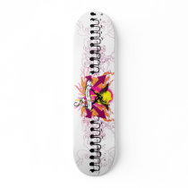 Elegance and Anarchy Custom Skate Board