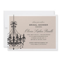 ELEGANCE | BRIDAL SHOWER INVITATION