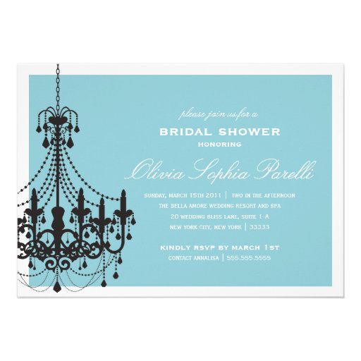 ELEGANCE | BRIDAL SHOWER INVITATION