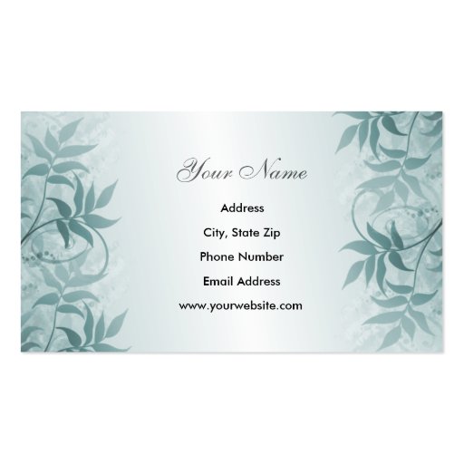 Elegance Business Cards (front side)