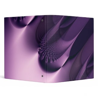 Elegance · Fractal Art · Purple binder