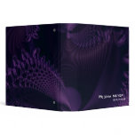 Elegance II · Fractal Art · Purple & Black binders