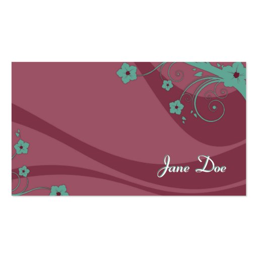 eleganceEssentials Business Card Templates (back side)