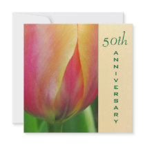 Elegant 50th Anniversary Invitation