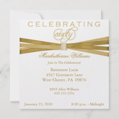 60th Birthday Invitations on Elegant 60th Birthday Party Invitations By Nightsweatsdiva