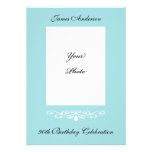 Elegant 90th Birthday Photo Invitation