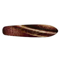 Elegant Abatract Art 1 Skateboard