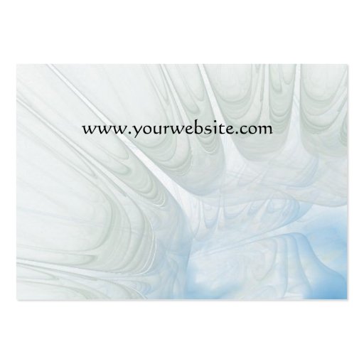 Elegant Abstract Business Card (back side)