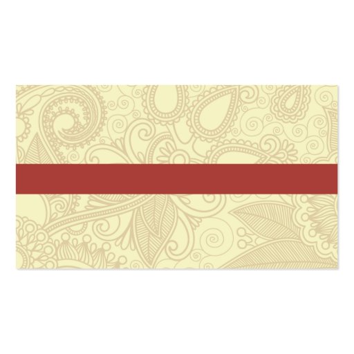 elegant abstract formal style business card temp (back side)