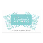 Elegant Aesthetician Business Card