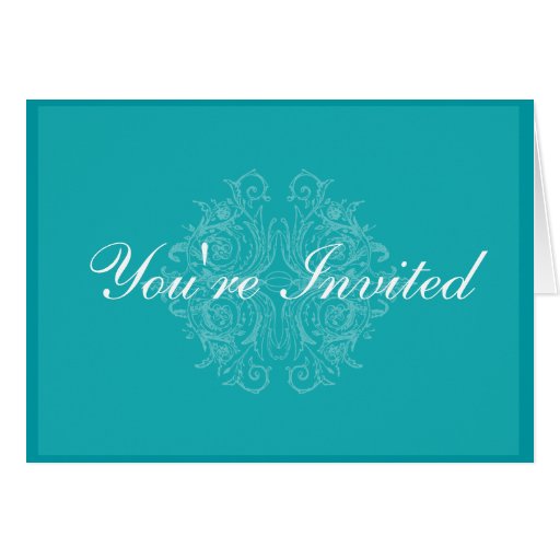 Elegant and Formal Invitation Card | Zazzle