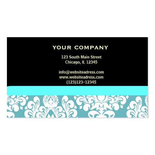 Elegant and Professional Business Card Templates (front side)