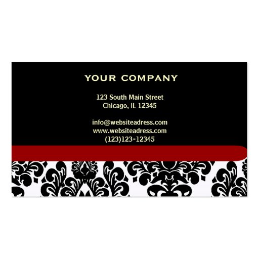 Elegant and Professional Business Cards (front side)