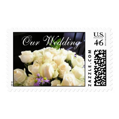 Elegant and Striking Wedding Postage - Customize
