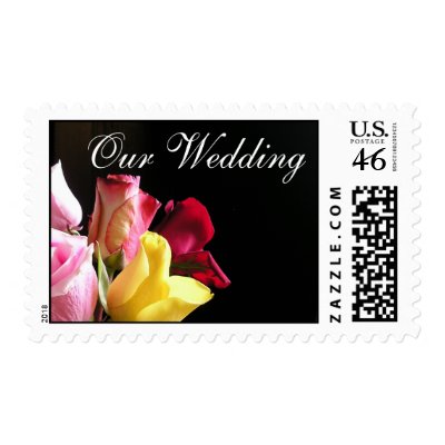 Elegant and Striking Wedding Postage - Customize