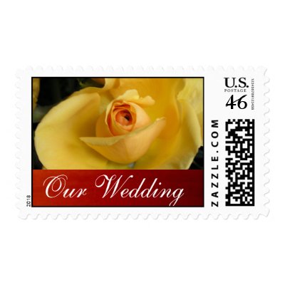 Elegant and Striking Wedding Postage - Customize