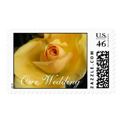 Elegant and Striking Wedding Postage - Customize