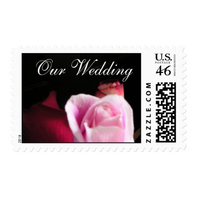 Elegant and Striking Wedding Postage - Customize