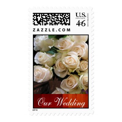 Elegant and Striking Wedding Postage - Customize