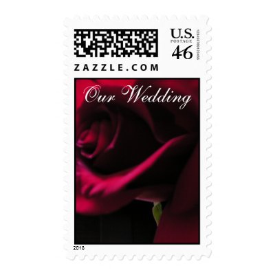 Elegant and Striking Wedding Postage - Customize