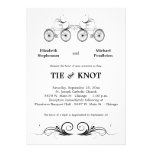 Elegant Antique Bicycle Wedding Invite